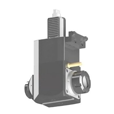 VDI 40, angular tool holder, coupling DIN 1809, with 80bar internal cooling, 32/3.3-100D