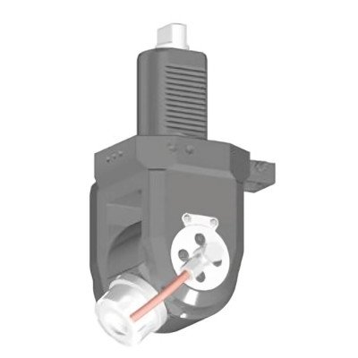VDI 50, variable angle tool holder, coupling DIN 1809, with internal cooling, 25/2.2B VDI 50, variable angle tool holder, coupling DIN 1809, with internal cooling, 25/2.2B