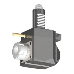VDI 30, angular tool holder, coupling DIN 5480, with internal cooling, 25/2.2-55