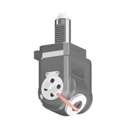 VDI 30, variable angle tool holder, coupling DIN 5480, no internal cooling, 16/1