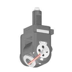VDI 30, variable angle tool holder, coupling DIN 5480, with internal cooling, 16/2.2