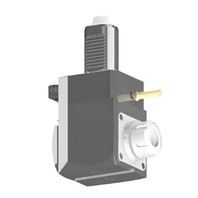 VDI 40, angular tool holder, coupling DIN 5480, no internal cooling, 25/1.1-80 VDI 40, angular tool holder, coupling DIN 5480, no internal cooling, 25/1.1-80