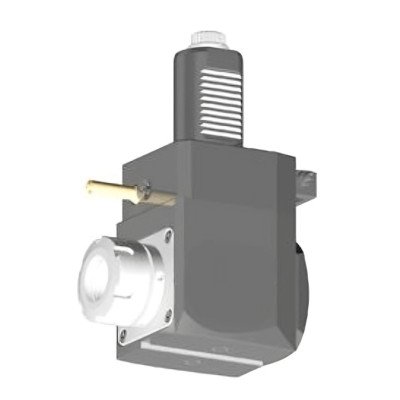 VDI 40, angular tool holder, coupling DIN 5480, no internal cooling, 32/1.2-80 VDI 40, angular tool holder, coupling DIN 5480, no internal cooling, 32/1.2-80