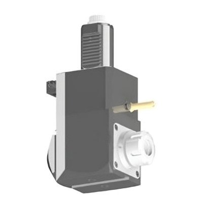VDI 40, angular tool holder, coupling DIN 5480, with internal cooling, 32/2.1-100 VDI 40, angular tool holder, coupling DIN 5480, with internal cooling, 32/2.1-100