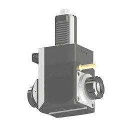 VDI 40, angular tool holder, coupling DIN 5480, with 80bar internal cooling, 25/3.3-80 VDI 40, angular tool holder, coupling DIN 5480, with 80bar internal cooling, 25/3.3-80