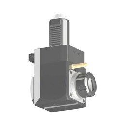 VDI 40, angular tool holder, coupling DIN 5480, no internal cooling, 32/1.3-80