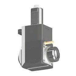 VDI 40, angular tool holder, coupling DIN 5480, with internal cooling, 32/2.3-100