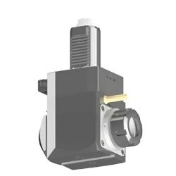 VDI 40, angular tool holder, coupling DIN 5480, with internal cooling, 32/2.3-80