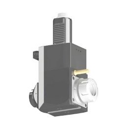 VDI 40, angular tool holder, coupling DIN 5480, with 80bar internal cooling, 32/3.1-100 VDI 40, angular tool holder, coupling DIN 5480, with 80bar internal cooling, 32/3.1-100