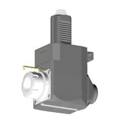 VDI 40, angular tool holder, coupling DIN 5480, with 80bar internal cooling, 32/3.2-80 VDI 40, angular tool holder, coupling DIN 5480, with 80bar internal cooling, 32/3.2-80