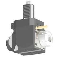 VDI 30, angular tool holder, coupling DIN 5482, with 80bar internal cooling, 25/3.1-55