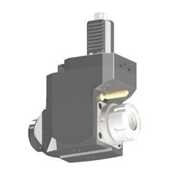 VDI 30, angular&offset tool holder, coupling DIN 5482, with 80bar internal cooling, 25/3.1-75