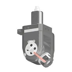VDI 40, variable angle tool holder, coupling DIN 5482, no internal cooling, 25/1