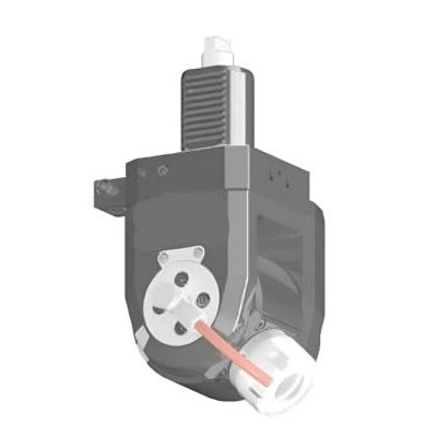VDI 40, variable angle tool holder, coupling DIN 5482, with internal cooling, 25/2 VDI 40, variable angle tool holder, coupling DIN 5482, with internal cooling, 25/2