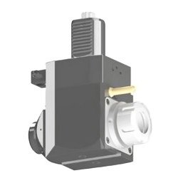 VDI 40, angular tool holder, coupling DIN 5482, with 80bar internal cooling, 32/3.1-80