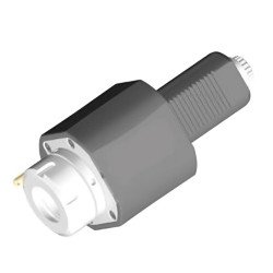 VDI 50, straight tool holder, coupling DIN 5482, with internal cooling, 40/2