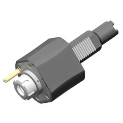 VDI 40, straight tool holder, coupling HAAS, with internal cooling, 25/2A