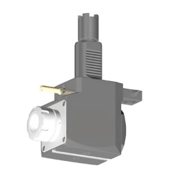 VDI 40, angular tool holder, coupling HAAS, no internal cooling, same rotation, 32/1.2-69AS