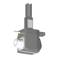 VDI 40, angular tool holder, coupling HAAS, with internal cooling, 25/2.2-69C