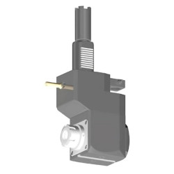 VDI 40, angular&offset tool holder, coupling HAAS, no internal cooling, 25/1.2-120C