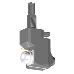 VDI 40, angular&offset tool holder, coupling HAAS, with 80bar internal cooling, 32/3.2-120B
