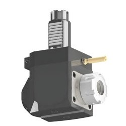 VDI 30, angular tool holder, coupling TOEM, with internal cooling, 25/2.1-55