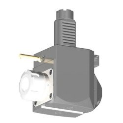 VDI 30, angular tool holder, coupling TOEM, with internal cooling, 25/2.2-55
