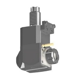 VDI 30, angular tool holder, coupling TOEM, with internal cooling, 25/2.3-85D