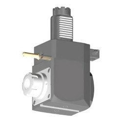 VDI 40, angular tool holder, coupling TOEM, no internal cooling, 25/1.2-80