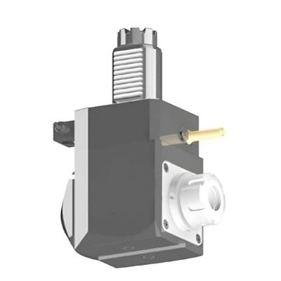 VDI 40, angular tool holder, coupling TOEM, with internal cooling, 25/2.1-80 VDI 40, angular tool holder, coupling TOEM, with internal cooling, 25/2.1-80