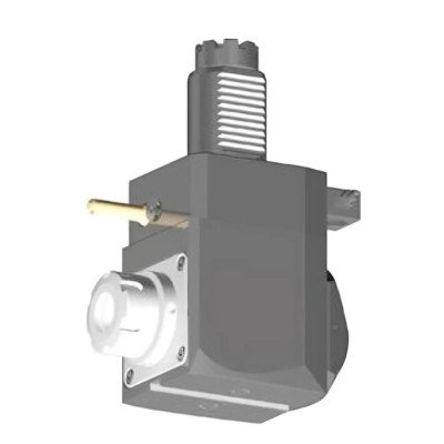 VDI 40, angular tool holder, coupling TOEM, with internal cooling, 25/2.2-80 VDI 40, angular tool holder, coupling TOEM, with internal cooling, 25/2.2-80