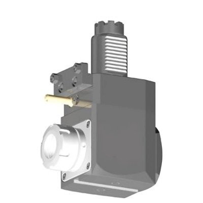 VDI 40, angular tool holder, coupling TOEM, no internal cooling, 32/1.2-80D VDI 40, angular tool holder, coupling TOEM, no internal cooling, 32/1.2-80D