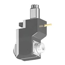 VDI 40, angular&offset tool holder, coupling TOEM, with internal cooling, 25/2.1-120