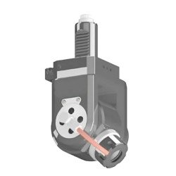 VDI 40, variable angle tool holder, coupling TOEM, no internal cooling, 25/1