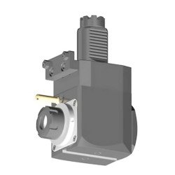 VDI 40, angular tool holder, coupling TOEM, no internal cooling, 25/1.3-80D
