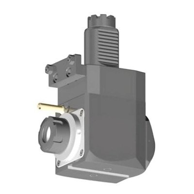 VDI 40, angular tool holder, coupling TOEM, with internal cooling, 25/2.3-80D VDI 40, angular tool holder, coupling TOEM, with internal cooling, 25/2.3-80D