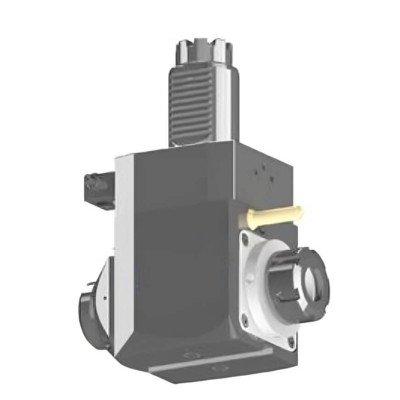 VDI 40, angular tool holder, coupling TOEM, with 80bar internal cooling, 25/3.3-80 VDI 40, angular tool holder, coupling TOEM, with 80bar internal cooling, 25/3.3-80