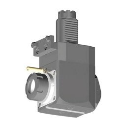 VDI 40, angular tool holder, coupling TOEM, with internal cooling, 32/2.3-80D