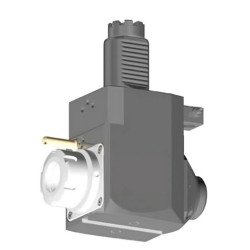 VDI 40, angular tool holder, coupling TOEM, with 80bar internal cooling, 32/3.2-80