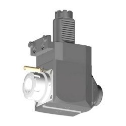 VDI 40, angular tool holder, coupling TOEM, with 80bar internal cooling, 32/3.2-80D