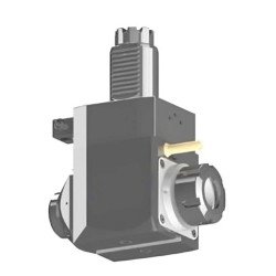 VDI 40, angular tool holder, coupling TOEM, with 80bar internal cooling, 32/3.3-80