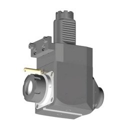 VDI 40, angular tool holder, coupling TOEM, with 80bar internal cooling, 32/3.3-80D