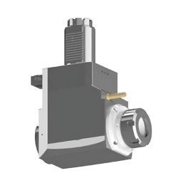VDI 50, angular tool holder, coupling TOEM, no internal cooling, 40/1.1-110