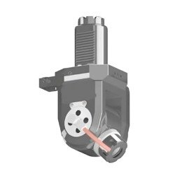 VDI 50, variable angle tool holder, coupling TOEM, no internal cooling, 25/1