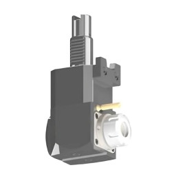 VDI 30, angular tool holder, coupling INDEX/TRAUB, no internal cooling, 25/1.1-85