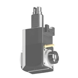 VDI 40, angular tool holder, coupling INDEX/TRAUB, no internal cooling, 25/1.3-100