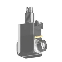 VDI 40, angular tool holder, coupling INDEX/TRAUB, no internal cooling, 32/1.3-100