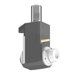 VDI 40, angular tool holder, coupling MAZAK(~DIN 1809), with internal cooling, 32/2.1-130MZ2