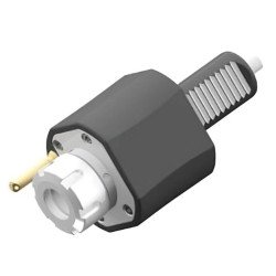 VDI 30, straight tool holder, coupling FLAT(~DIN 1809), no internal cooling, 25/1B