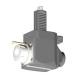 VDI 30. angular tool holder. coupling FLAT(~DIN 1809). no internal cooling - 25/1.2-55D